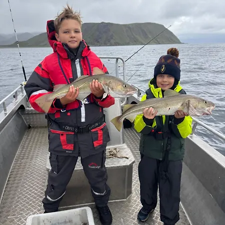 House Nordkapp Fishing Adventure Lejlighed Sarnes